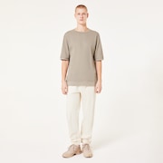 All Day Waffle SS Tee - Boulder Green