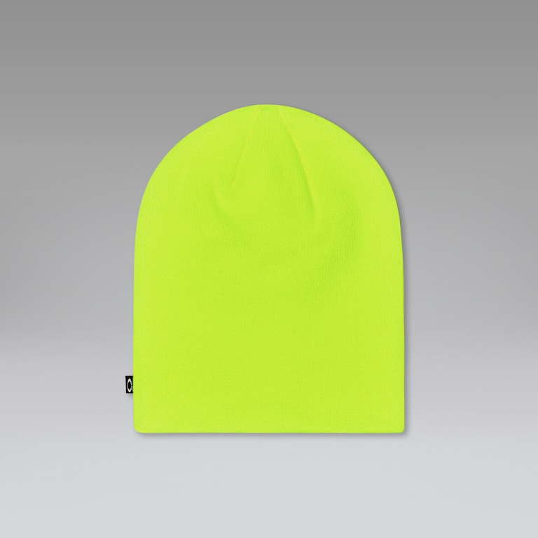 Fine Knit Beanie - Neon Yellow