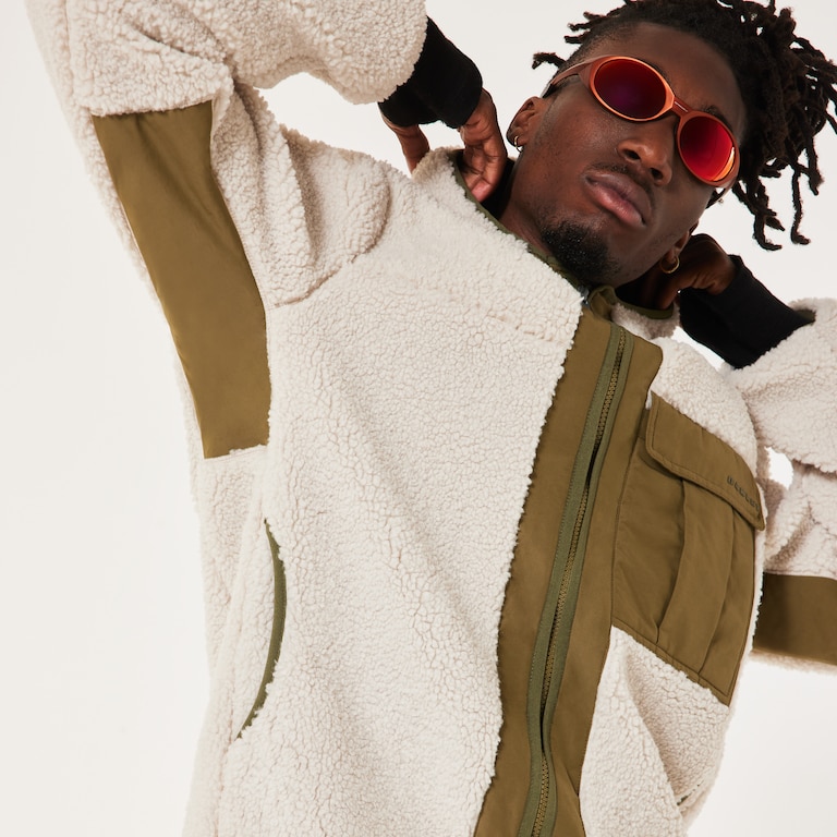 Snowdrift Full Zip Sherpa - Mist