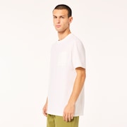 Relax Pocket Ellipse Tee - White