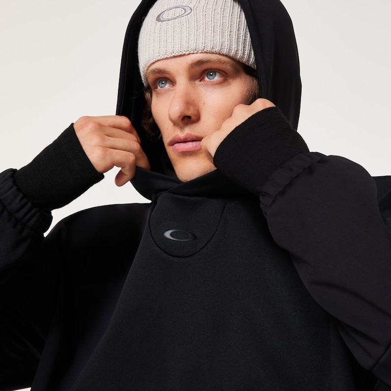 Solar Rail Softshell Hoodie - Black
