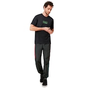 Nylon Track Pant - Dull Onyx