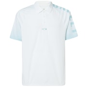 Graphic Logo Sleeves Polo - White