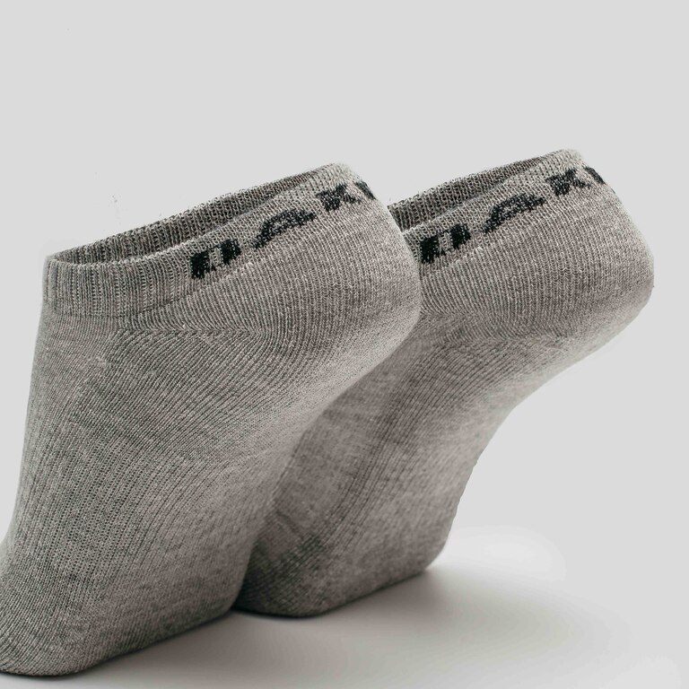 Meia Oakley Bark Low Quarter - Stone Gray