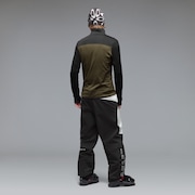 Canopy Full Zip Sweatshirt - Blackout/Deep Olive