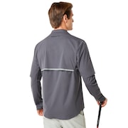 Albatross Rain Fz Jacket - Forged Iron