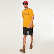 Gradient Lines B1B Rc Tee - Amber Yellow