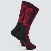 Wanderlust Perf Socks - Red Mountain Tie Dye Pt