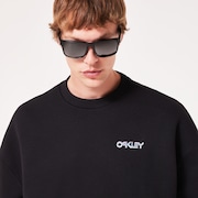 Mtl Ringed B1B Crew Sweatshirt - Blackout