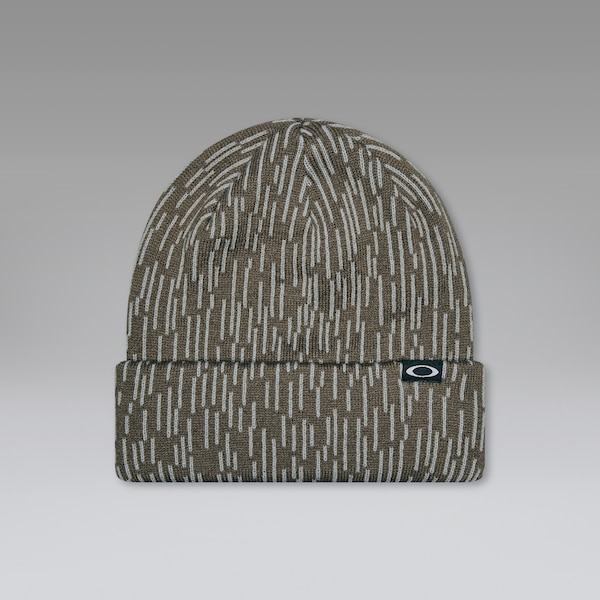 Fleece-Lined Graphic Beanie