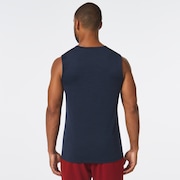 O Fit Rc Sleeveless Tee - Fathom Heather