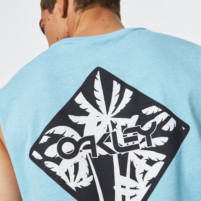 Palms B1B Tank - Bright Blue Heather