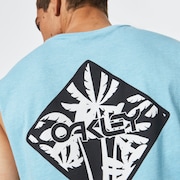 Palms B1B Tank - Bright Blue Heather