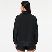 （女性用）Radiant Hybrid Stand Pullover 2.0 - Blackout