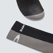 Icon Road Short Socks - Black/Grey