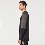 Factory Pilot Mtb Ls Jersey II - Black/Forged Iron