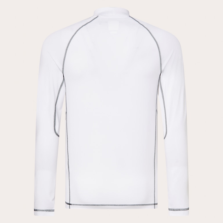 Rainbow Ls Rashguard - White/Black