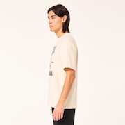 En New Retro Tee La College 1.0 - Light Cream