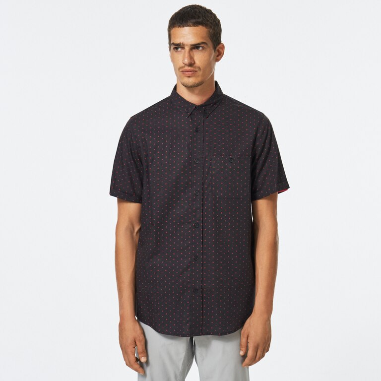 Kinney Button Down SS - Blackout