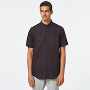 Kinney Button Down SS - Blackout