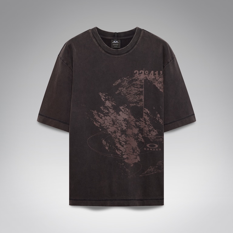 Origin Map Tee - Pitch Black