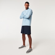 O Fit Rc LS Tee - Stonewash Blue Heather