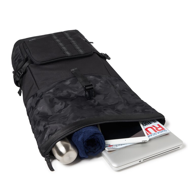 Utility Rolled Up Backpack - Blackout