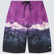Whitewash 20" Boardshort - Ultra Purple Wave