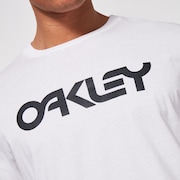 Mark II L/S Tee - White/Black
