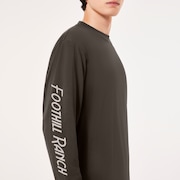 En New Retro L/S Tee Fhr 1.7 - Shadow/Black