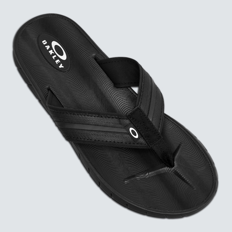 Pier Ellipse Flip Flop - Blackout