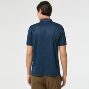 Enhance SS Polo Jacquard 12.0 - Deep Blue