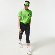 Skull Revolve 3D Mock Shirt - Neon Green