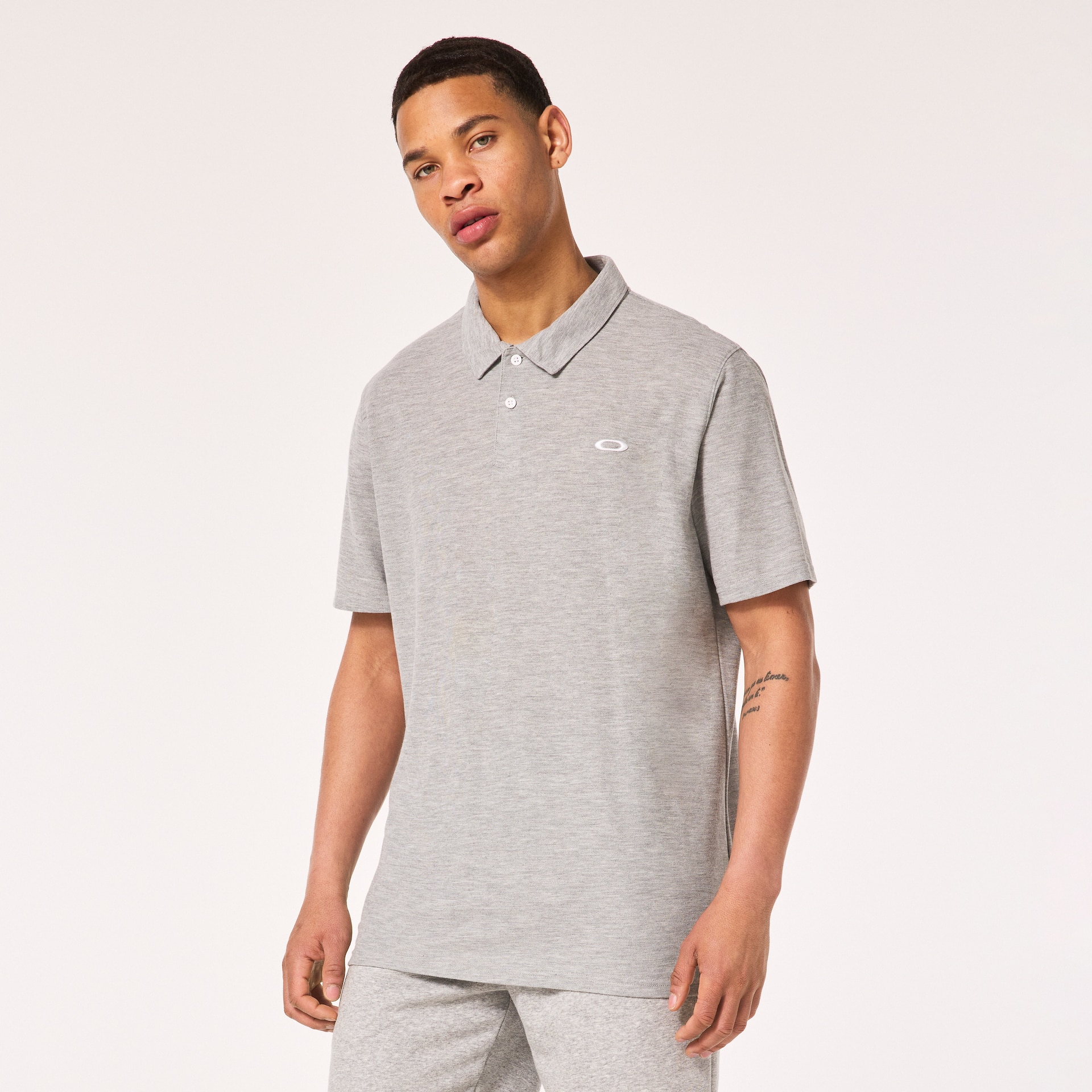 Oakley Men's Relax Urban Polo - New Granite Heather Size: L