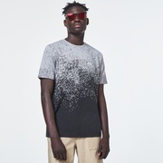 Gradient Spray Short Sleeve Tee - Gradient Gray Print