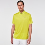 Contender Stripe Polo - Sulphur