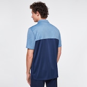 Blocked Gravity Polo - Universal Blue