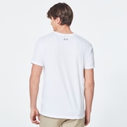 USA Flag Picture Short Sleeve Tee - White