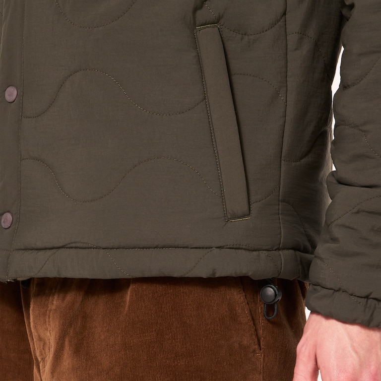Quilted Sherpa Jacket - New Dark Brush