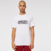 Retro Plated B1B Tee - White