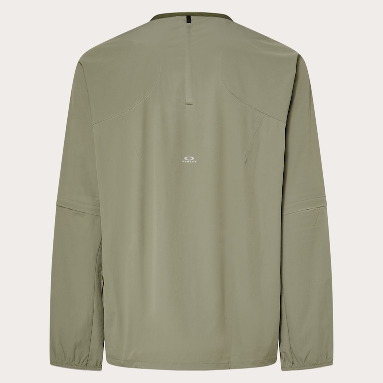 Latitude Flight Convert Shell Tee - Boulder Green