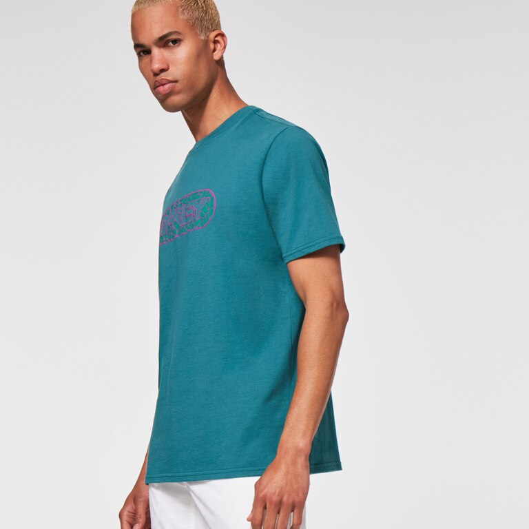 Crackle B1B Tee - Green Lake