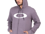 Moletom Ellipse F/Z Pullover - Athletic Heather Gray
