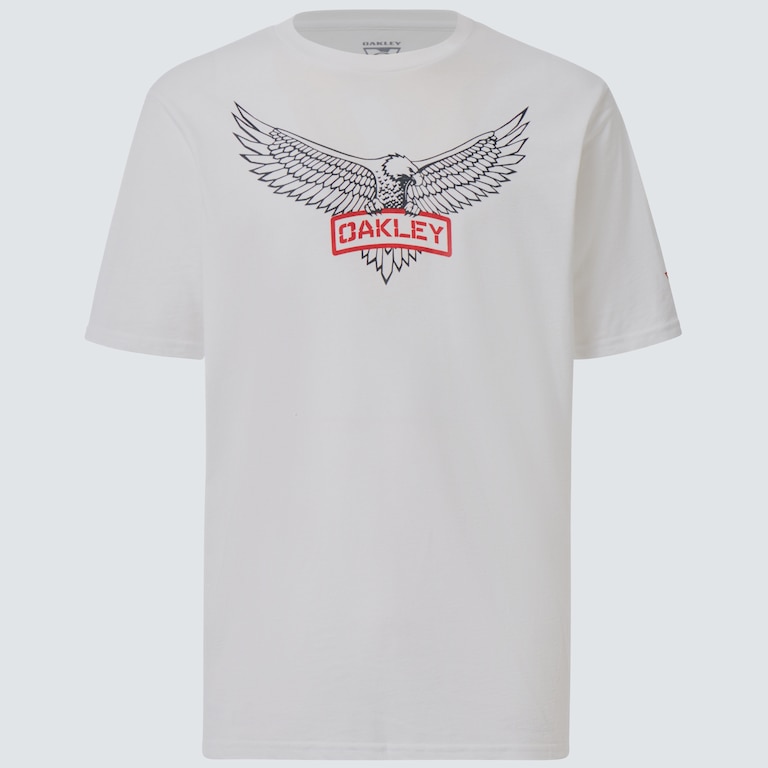 SI Oakley Eagle Tab Tee - White