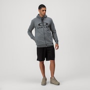Moletom Oakley F/Z Pullover - Athletic Heather Gray