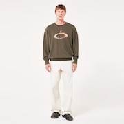 Mtl Solar Rail Crew Sweatshirt - New Dark Brush