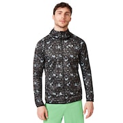 Enhance Graphic Knit Hoody 9.7 - Black Print
