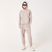 Radiant Peach Fleece Jogger 11.0 - Smoked Pearl