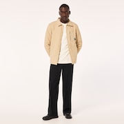Quilted Sherpa Jacket - Humus