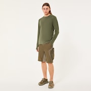 Latitude Flight Shell Tee - Boulder Green